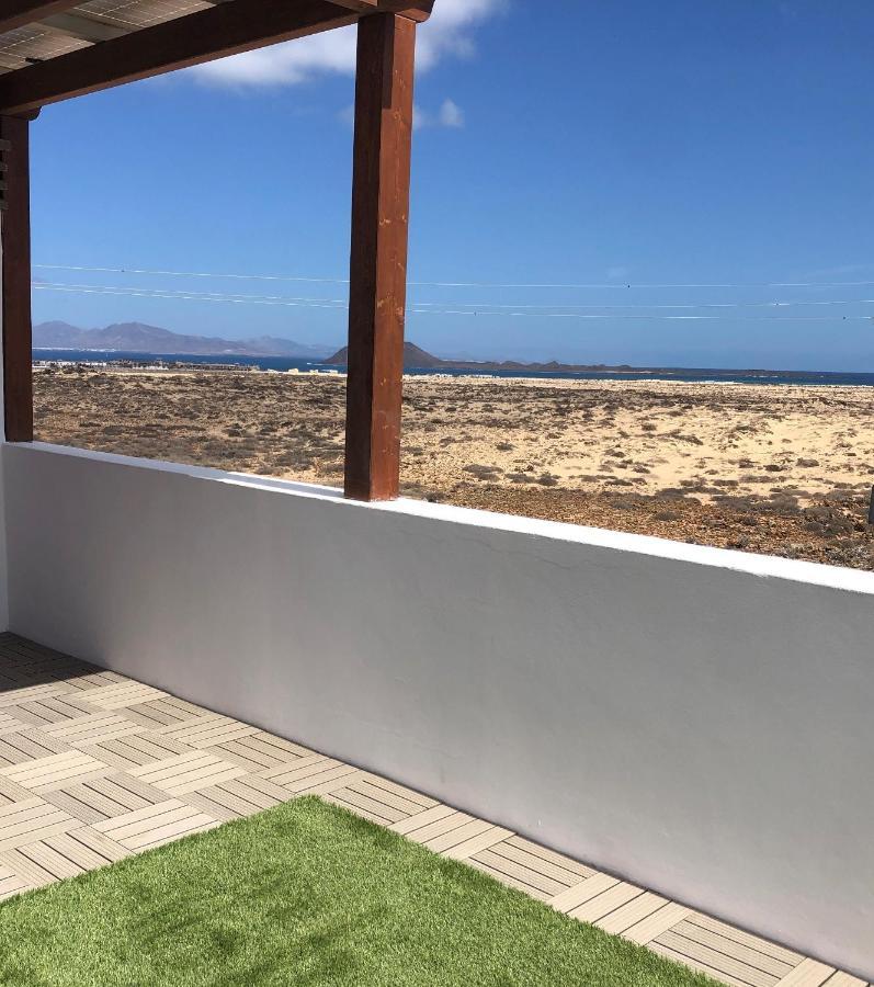 Villa Marie Agradable Y Tranquila Maison Con Piscina Corralejo Exterior photo